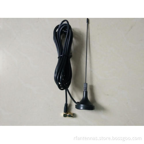 3dBi GSM magnetic antenna, RG174 Coaxial Cable, L=3meters, R/A SMA Male